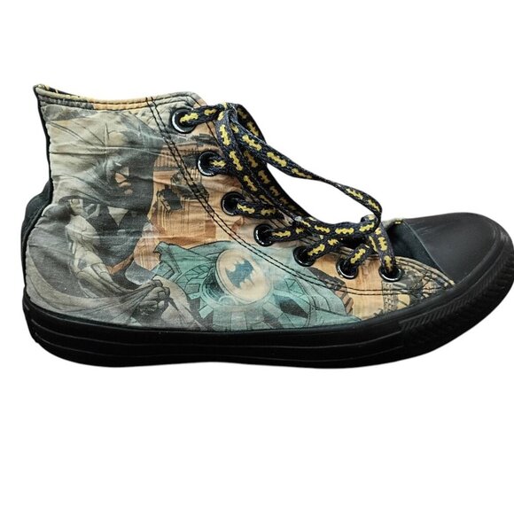 Converse Chuck Taylor Men’s DC Batman Comics Canvas Sneakers Size 6 US - Picture 5 of 11